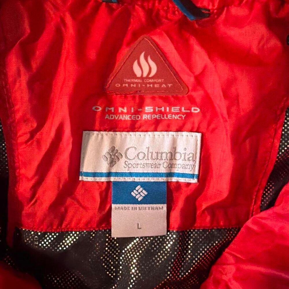 Columbia-sportswear Women's Red and Orange Jacket - Picture 3 of 6